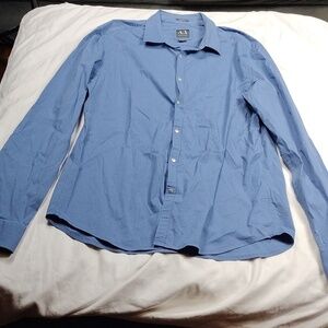 Armani Exchange men's large sized long sleeved snapped shirt